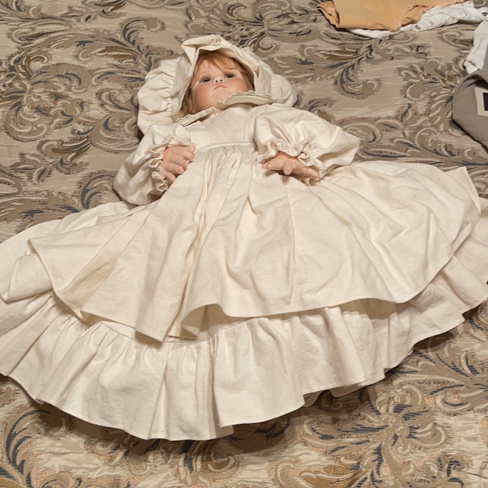 Vintage Edith doll with Eddie the Teddy 174/500